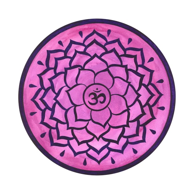 Mandala crown chakra by Kunst und Kreatives