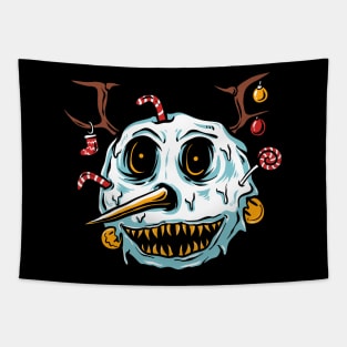 snowman terror Tapestry