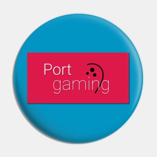 Port Gaming Twitch Pin