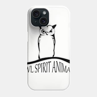 Owl spirit animal Phone Case