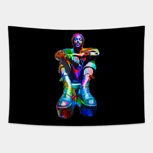 Marvin Gaye Rainbow Tapestry