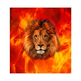 Fire lion T-Shirt