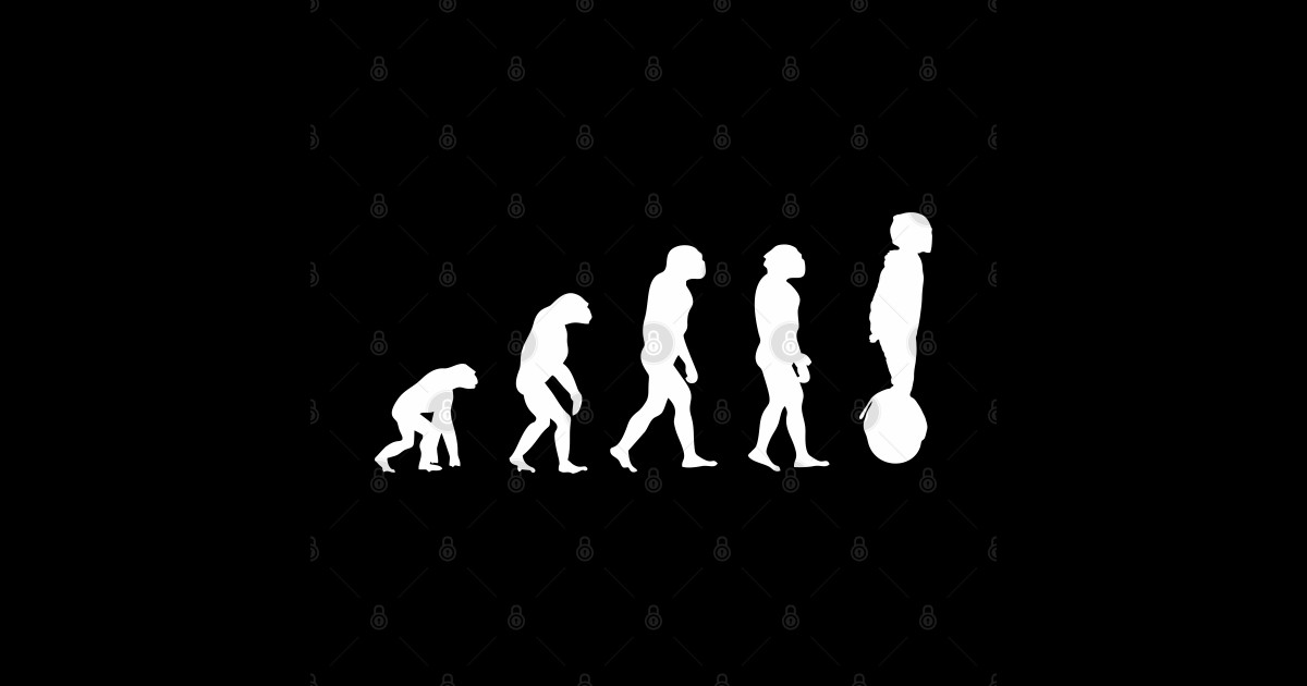 Electric Unicycle Rider Evolution - Funny EUC - Euc - Sticker | TeePublic