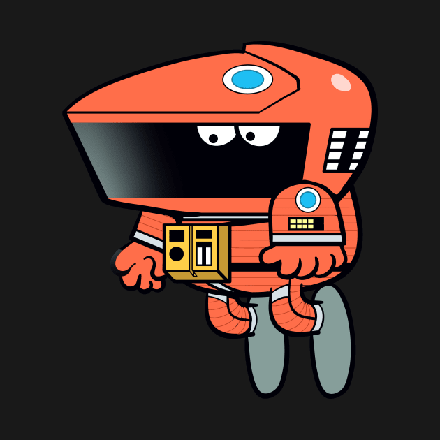 Astronaut in Space by MrChuckles