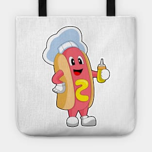 Hotdog Chef Mustard Tote