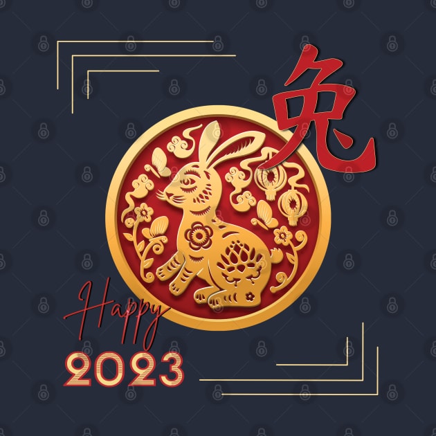 2023 Year of the Rabbit. by TeeText