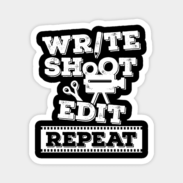 Filmmaker Film Director Producer Gift Magnet by Dolde08