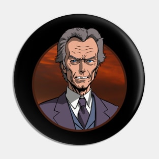 Clint Eastwood Pin