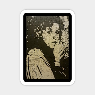 vintage stevie art design Magnet