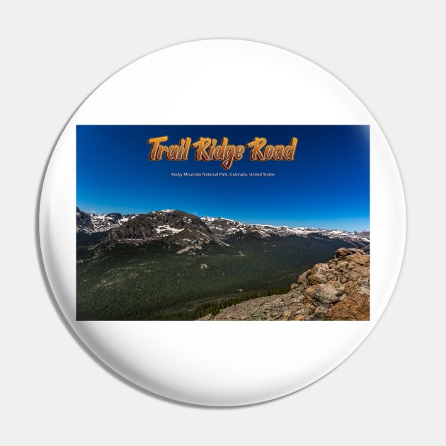 Trail Ridge Road in Rocky Mountain National Park Pin by Gestalt Imagery