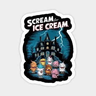 Scream For Ice Cream Magnet