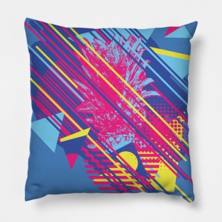 Design of pineapple top and geometric elements Pillow