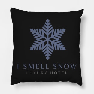 I Smell Snow - Luxory Hotel - Gilmore Pillow