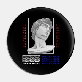 greek statue street wear Pin