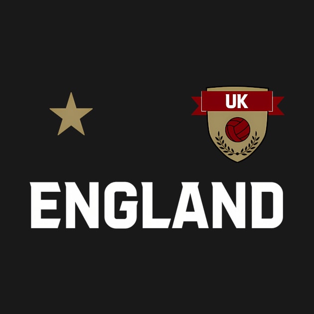 England Soccer Jersey by RylandOlson