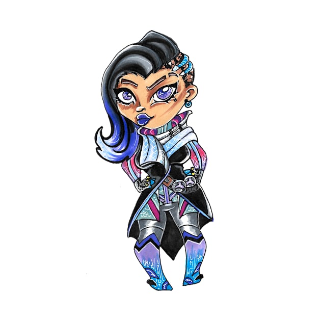 Sombra  hacked Chibi by Geeky Gimmicks