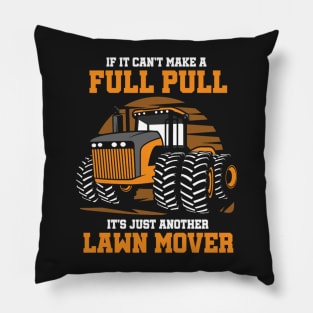 full pull lawn mover Pillow