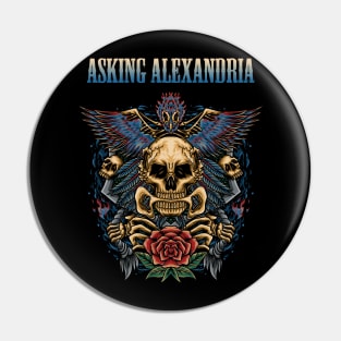 ASKING ALEX ANDRIA BAND Pin