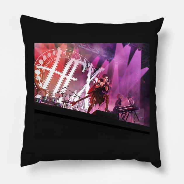 I'm a Hex Girl Pillow by terasart