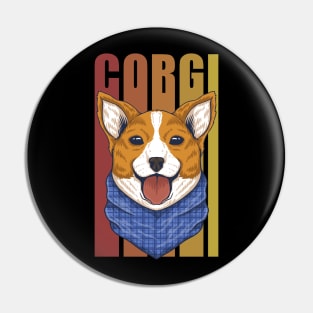 Corgi Dog Lover Pin