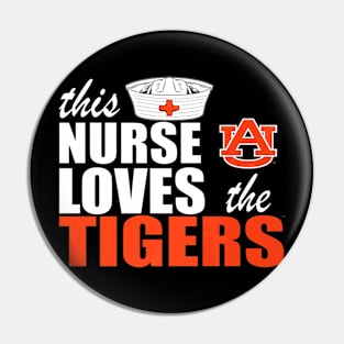 Auburn Tigers This Nurse Loves The  Apparel Pin