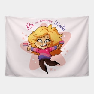 BI Bisexual girl Tapestry