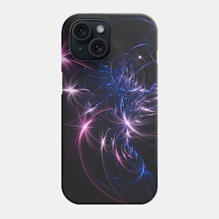 Aftermath of the Big Bang, Abstract Digital Artwork Phone Case