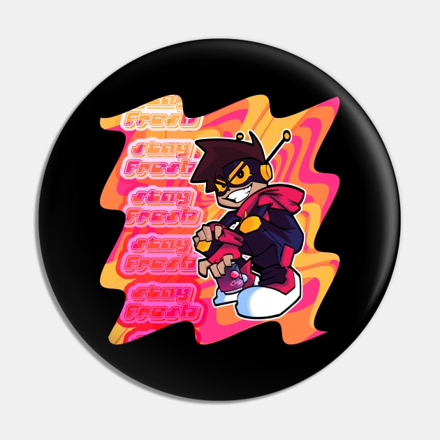 Sunset Defenders - Stay Fresh Pin by Toastie TV