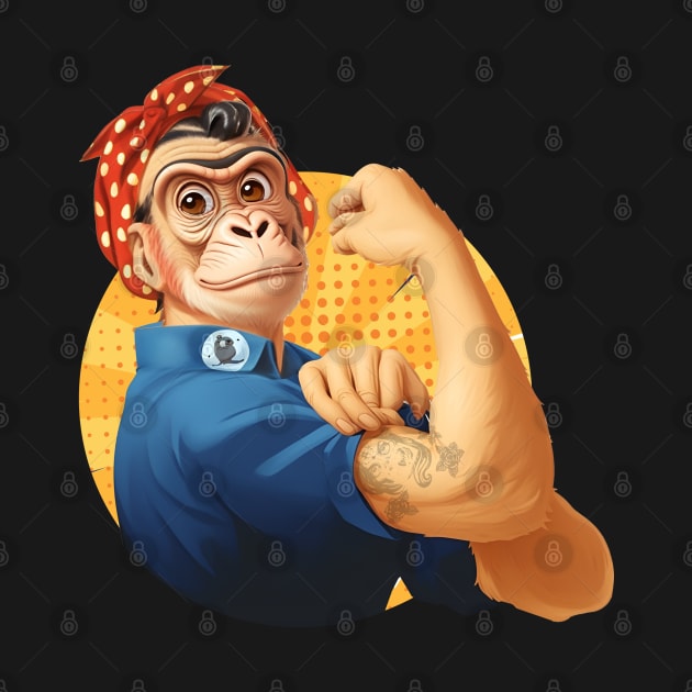 Rosie The Strong Chimp by Fabelink