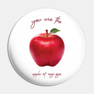 Apple of my eye Pin