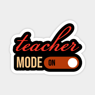 teacher mode on Magnet