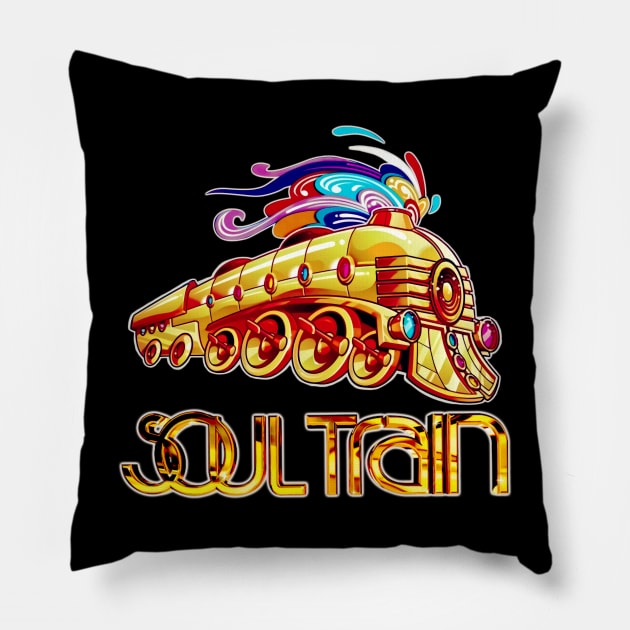 Soul Train Pillow by Yeyacantik