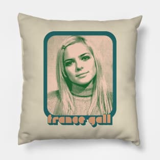 France Gall / Original Retro Style Design Pillow