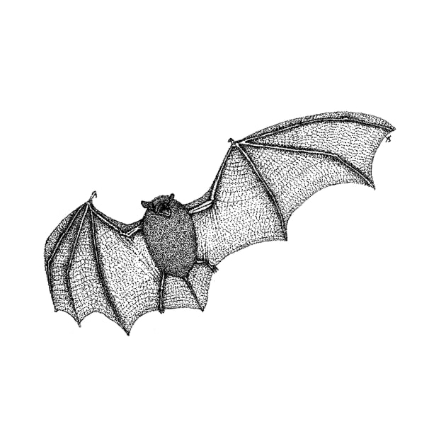 Dotwork Pipistrelle by LydiaWoods