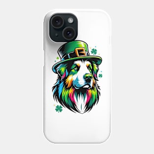 Slovensky Cuvac Joins Festive St Patrick's Day Fun Phone Case