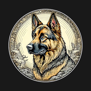 german shepherd dog T-Shirt