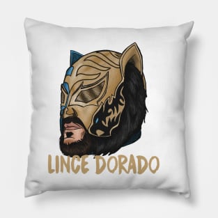 Lince Dorado Comic Pillow