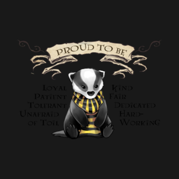 Proud to be - Hufflepuff - T-Shirt