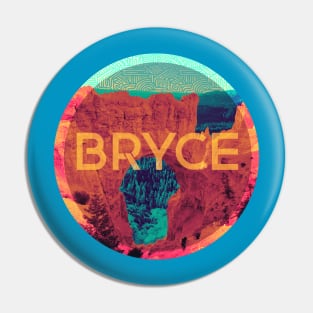 Bryce Canyon National Park Viewpoint Logo Pin