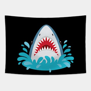 Shark attack Tapestry