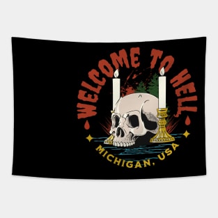 Welcome to Hell, Michigan Tapestry