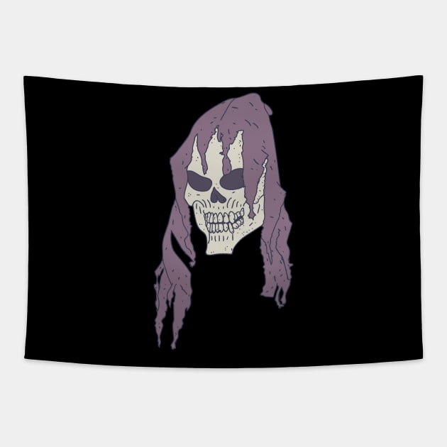 Lawful Neutral - Death - Grim Reaper Tapestry by DeWinnes