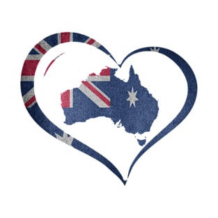 Big Heart for Australian T-Shirt