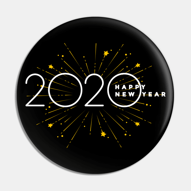 Happy New Year 2020 Pin by Saymen Design