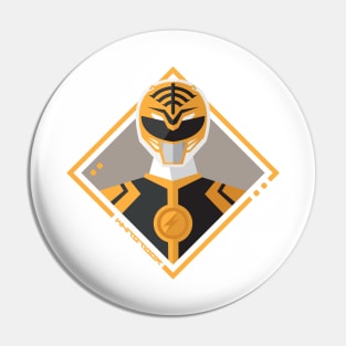 White Tiger Ranger Pin