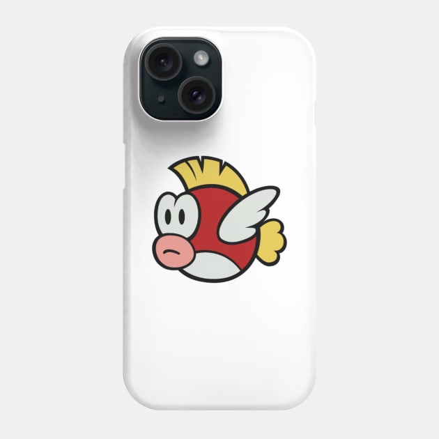 Paper Cheep-Cheep Phone Case by SpriteGuy95