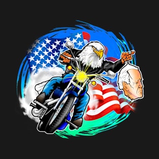 Eaglebiker- Biden T-Shirt