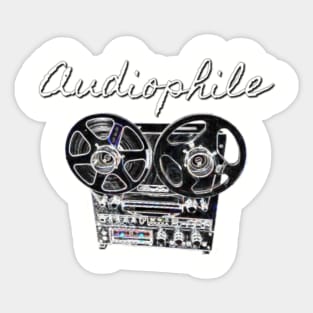 Tape Player Vintage Retro Reel To Reel Stickers for Sale