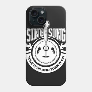 Play Guitar And Sing A Song Phone Case