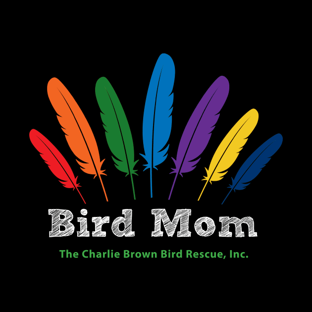 CB bird mom - white type by Just Winging It Designs